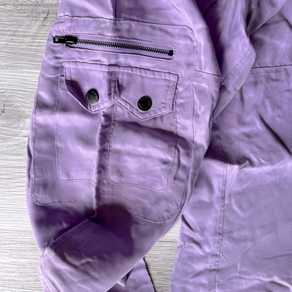 LF high waisted suede cargo pants size 2 NWOT - Picture 10 of 14